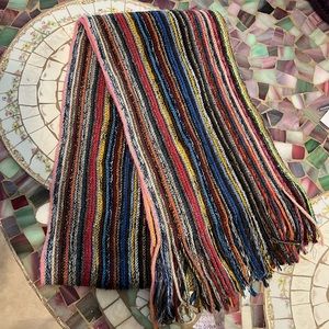 Rainbow Scarf 74”L